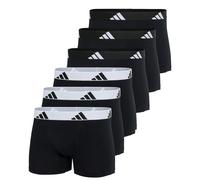 Adidas Men's Boxers, 6-Pack - Trunks, Active Flex Cotton, Logo