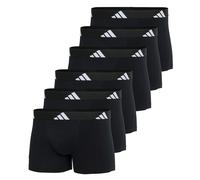 adidas Mens Boxershorts 6-Pack Trunks Active Flex Cotton Logo