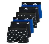 adidas Mens Boxershorts 6-Pack Trunks Active Flex Cotton Logo