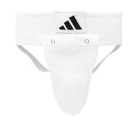 adidas Men's Boxing Martial Arts Cup Protector Men s Groin Guard ClimaCool CE White Large, White, L UK