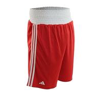adidas Men's Base Punch Boxing Shorts, Red, Small