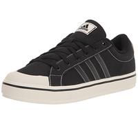 adidas Men's Bravada 2.0 Lifestyle Skateboarding Canvas Shoes Skate, Black/Black/Off White, 7 UK
