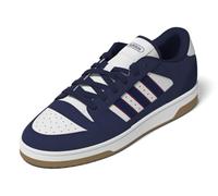 adidas Men's Break Start Shoes, Dark Blue/White/Better Scarlet, 11 Women/10 Men