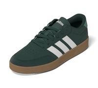 adidas Men's BREAKNET 3.0 Shoes, Collegiate Green/core White/semi Court Green, 9.5 UK