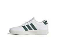 adidas Men's BREAKNET 3.0 Shoes, FTWR White/Collegiate Green/core White, 9.5 UK