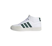 adidas Men's BREAKNET MID Shoes, FTWR White/Collegiate Green/core White, 9 UK