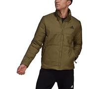 adidas Men's BSC 3-Stripes Insulated Jacket, Focus Olive, M