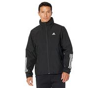 adidas Men's BSC 3-Stripes RAIN.RDY Jacket, Black, XL