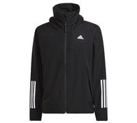adidas Men's BSC 3-Stripes RAIN.RDY Jacket, Black, XL