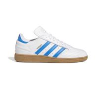 Adidas Men's Busenitz Campus 80s Tennis Shoe Sneakers, White/Bluebird/Gold Metallic, 6