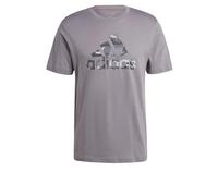 adidas Men Camo Badge of Sport Graphic T Shirt White
