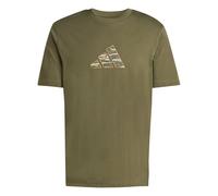 adidas Men's CAMO Explorer Graphic T-Shirt, Olive strata, M