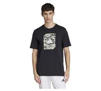 Adidas Camo Shape Graphic Short Sleeve T-shirt Black 2XL / Regular Men