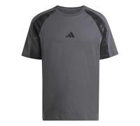 adidas Men's CAMO T-Shirt, Grey six/Multicolor, M