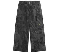 Adidas Men's Camo Zipoff Cargo Pants Grey Camo