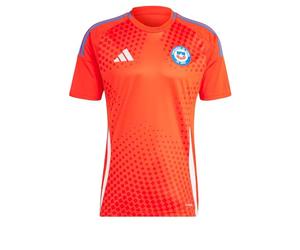adidas Mens Chile Home Shirt 2024 Adults Red S