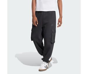 adidas Men's City Tech Utility Fleece Pants, Black, L