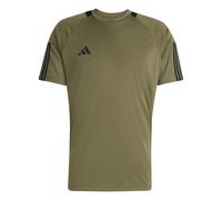 adidas Mens Classic 3 Stripe Sereno T-Shirt Olive Strata XL