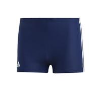 adidas Men's Classic 3-Stripes Swim Boxers, Team Navy Blue 2 / White, S