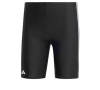 adidas Men's Classic 3-Stripes Swim Jammers Swimsuit, Black/White, M