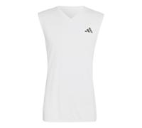 adidas Men's Climacool Tennis Tank Pro Shirt, White, M