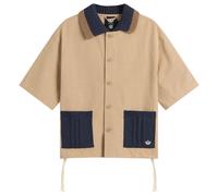 Adidas Men's Clot Ss Guayabera By Edison Chen Warm Sandstone