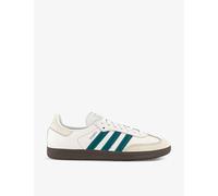 Adidas Mens Cloud White Legacy Samba Og Logo-print Leather Low-top Trainers Eur 41.5 / 7.5 Uk Men