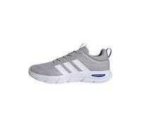 adidas Men's Cloudfoam Flex Elastic Laces Shoes, Grey Two/FTWR White/Glory Grey, 8 UK