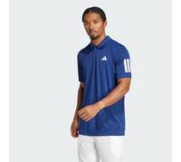 adidas Men's Club Tennis 3-Stripes Polo Shirt, Dark Blue, S