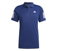 adidas Men's Club Tennis 3-Stripes Polo Shirt, Dark Blue, XXL