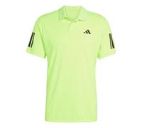 adidas Men's Club Tennis 3-Stripes Polo Shirt, Lucid Lemon, M