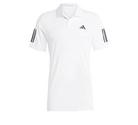 adidas Club 3 Stripe Polo Shirt Mens
