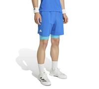adidas Men's Club Tennis Climacool 2IN1 Shorts, Glory Blue, S