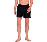 adidas Men's CLX Short Length Swim Shorts, Black/White, XS