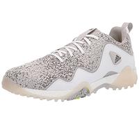 adidas Men's Codechaos 21 Primeblue Spikeless Golf Shoes, Footwear White/Grey Four/Grey Two, 8
