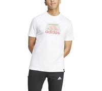 adidas Men's Codes BOS Graphic TEE, White, M