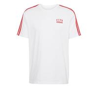 adidas Men's Codes Collegiate Club Graphic T-Shirt, White, S