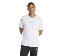 adidas Men's Coffee Cafe Donut Box Graphic T-Shirt, White, L