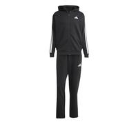 adidas Sportswear Men's Colorblock Hooded Tracksuit, Black, Size S, Men Black