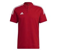 Adidas Men's CON22 Polo Shirt, Team Power red 2/White, XS