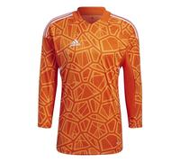 Adidas Mens Condivo 22 Long Sleeve Goalkeeper Jersey Colour: Orange, Size: Large