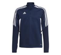 Adidas Mens Condivo 22 Training Top Colour: Navy/White, Size: 11-12 years
