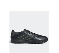 adidas Unisex COPA Pure III League Turf Football Boots, Core Black/DGH Solid Grey/Lucid Lemon, 8 UK