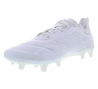 adidas Men's Copa Sense.3 Firm Ground Soccer Shoe, Ghost White/Snow White/Metallic-white, 5.5 Women/4.5 Men