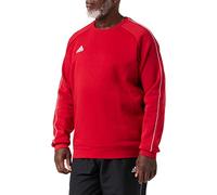 Adidas Men's Core 18 Sweatshirt, Power Red/White, Small