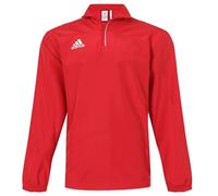 Adidas Mens Core11 Windbreaker Colour: Red/White, Size: 42-44