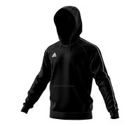 adidas Men's Core18 Hoody HOODED SWEAT, Black/White, XXL UK