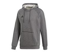 adidas Men's Core18 Hoody HOODED SWEAT, Dgreyh/Black, M UK
