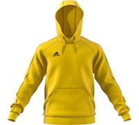 Adidas Men's CORE18 HOODY Sweat, Yellow, L