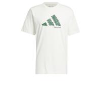 adidas Men's Court Therapy Graphic Tee, Off White, XL